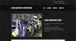 Desktop Screenshot of fluidequipmentcorp.com