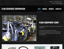 Tablet Screenshot of fluidequipmentcorp.com